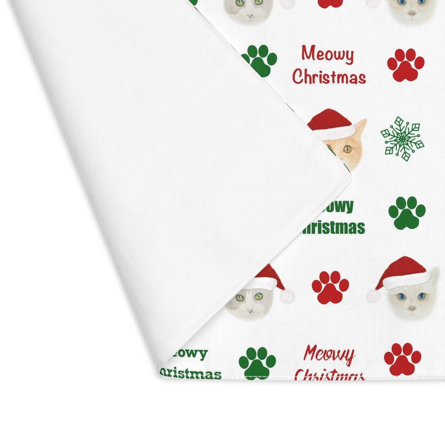 Meowy Christmas Placemat
